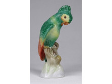 Régi Herendi porcelán papagáj 12 cm