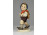 Régi kalapos fiú Hummel porcelán figura 12.5 cm