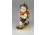 Régi kalapos fiú Hummel porcelán figura 12.5 cm