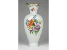 Bouquet de Saxe mintás Herendi porcelán váza 19 cm