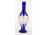 Antik muránói színezett fújt muránói üveg váza 15 cm