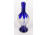 Antik muránói színezett fújt muránói üveg váza 15 cm