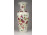Nagyméretű vajszínű pillangó mintás Zsolnay porcelán váza 34 cm