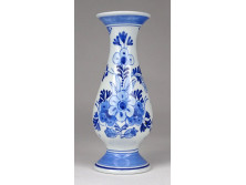 Régi Holland DELFT virágmintás porcelán váza ibolyaváza 11.5 cm