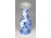 Régi Holland DELFT virágmintás porcelán váza ibolyaváza 11.5 cm