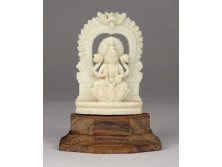 Faragott csont Buddha szobor 7.3 cm