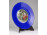 Régi kék Vicroria porcelán tányér Ámor díszítéssel 16.3 cm