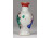 Antik kisméretű japán porcelán váza ibolyaváza 5.5 cm