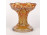 Régi irizáló FENTON CARNIVAL üveg asztalközép kínáló 13.5 cm