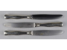 Régi ezüst kés 3 darab
