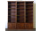 Nagyméretű koloniál polcos szekrény könyvszekrény 252 x 225 cm CCa 1500 darab könyvnek!