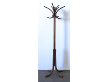 Régi hat karú Thonet álló fogas 183 cm