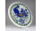 Nagyméretű kakasos vagy páva díszes porcelán tál dísztál 28.5 cm