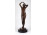 Gondos József : Bronz női akt szobor márvány talapzaton 45 cm