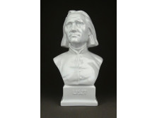 Herendi porcelán büszt Liszt Ferenc 23 cm