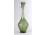 Hibátlan zöld színű fújt muranoi üveg kancsó 21.5 cm
