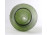 Hibátlan zöld színű fújt muranoi üveg kancsó 21.5 cm
