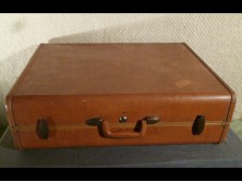 Antik marhabőr amerikai SAMSONITE koffer