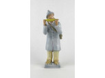 Eschenbach Jenő mázas art deco kerámia figura