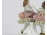 Jelzett SITZENDORF porcelán figura - Táncoló kislány pár