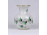 Petrezselyem mintás kisméretű Herendi porcelán ibolyaváza 6.8 cm