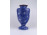Antik Villeroy & Boch kék fehér porcelán váza 22.1 cm