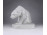 Antik óherendi porcelán jeges medve figura 19 cm