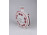 Régi nagyméretű Hollóházi porcelán kulacs eredeti dobozában 16.5 cm