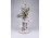 Antik nagyméretű SCHWARZA SAALBAHN szerelmes pár harlekin bohóc porcelán figura 23 cm