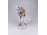 Antik nagyméretű SCHWARZA SAALBAHN szerelmes pár harlekin bohóc porcelán figura 23 cm