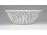 Lila Apponyi mintás Herendi porcelán fonott kosár 12 cm
