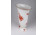 Herendi narancssárga Apponyi mintás porcelán váza 20.5 cm