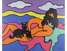 "Nő macskával" 1998