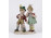 Régi Bertram porcelán gyerek pár figura 13 cm
