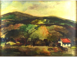 Palicz József : "Hegyoldal" 60 x 80 cm