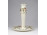 Vajszínű pillangós Zsolnay porcelán gyertyatartó 14 cm