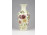 Különleges MOL-os vajszínű pillangós Zsolnay porcelán váza 16.3 cm