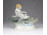 Halon ülő kisfiú Herendi porcelán figura 