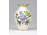 Viktória mintás Herendi porcelán mini váza, ibolyaváza 6.5 cm