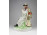 Régi Zsolnay porcelán furulyázó juhász 23 cm