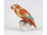 Régi Herendi mini porcelán papagáj figura 7.7 cm
