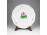 Régi virágmintás Herendi porcelán süteményes tányér 16.7 cm