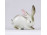 Régi Zsolnay porcelán nyúl nyuszi figura