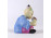 Kínai kislány madárral Herendi porcelán figura 8.5 cm