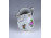 Régi virágmintás Herendi porcelán tejszínes kiöntő