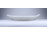 Antik nagyméretű festetlen fehér ovális porcelán pecsenyés tál 43 x 31 cm