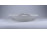 Antik nagyméretű festetlen fehér ovális porcelán pecsenyés tál 43 x 31 cm