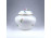 Antik nagyméretű virágmintás Herendi porcelán bonbonier 16 cm