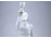 Gondos József : Régi Herendi porcelán figura kelyhet tartó térdelő nő 22.6 cm