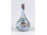 Ritka kék színű pekingi páva (Paon de Peking) mintás Herendi porcelán váza 13 cm 